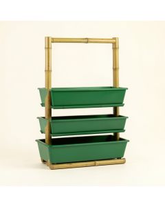 Aspen Arc Empty Vertical Garden Frame (synthetic illustration; no displayed measurements)