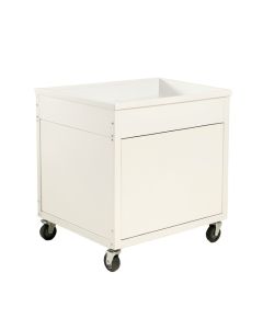 Laurel Bluff Empty Rolling Workshop Cart - White