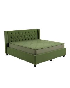 Greenridge Tufted Upholstered Low Profile Standard Bed