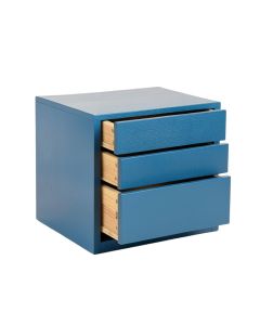 Reed Bluff Small-Parts Storage Drawer Cabinet - Blue (synthetic illustration; no displayed measurements)