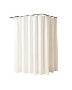 Falko Hotel Weight Plastic Solid Shower Curtain Liner