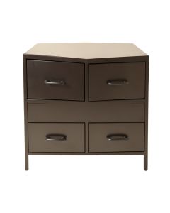 Clayera 4 Drawer Nightstand