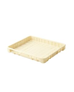Briar Fold Empty Under-Desk Cable Tray - Ivory (synthetic illustration; no displayed measurements)