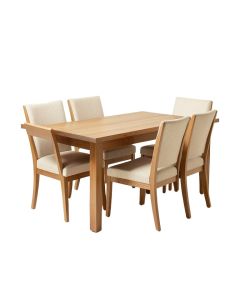 Holmesville Butterfly Leaf Solid Wood Dining Set