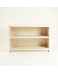 Lake Arc Low Bookcase - Ivory (synthetic illustration; no displayed measurements)