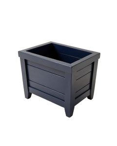 Brook Canyon Empty Raised Planter - Navy
