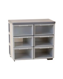 Rutledge 43.5 '' W Diy 12 Cube Portable Storage Organizer Clothes Cabinet