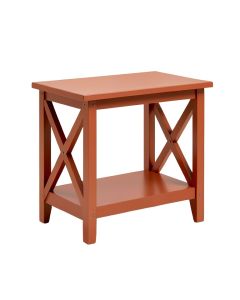 Sage Branch Side Table - Terracotta (synthetic illustration; no displayed measurements)
