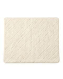 Moss Crossing Bath Mat - Cream (synthetic illustration; no displayed measurements)