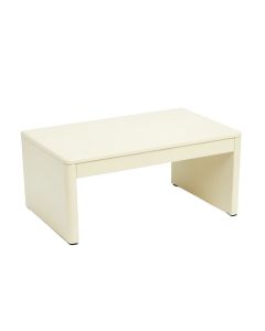 Field Crossing Desktop Monitor Riser - Cream (synthetic illustration; no displayed measurements)