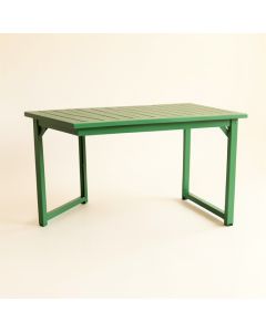 Field Branch Patio Table - Green (synthetic illustration; no displayed measurements)