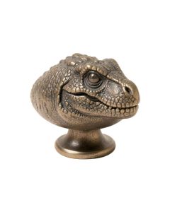 Oversized 2 '' Dinosaur Novelty Knob (synthetic illustration; no displayed measurements)
