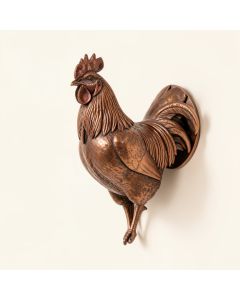 Tyner Rooster Overdoor Wall Décor (synthetic illustration; no displayed measurements)