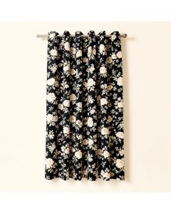 Felicite 100 % Cotton Floral Room Darkening Rod Pocket Single Curtain Panel (synthetic illustration; no displayed measurements)