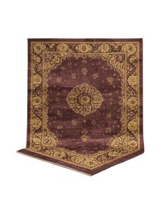 Gilda Hand-Loomed Plum Area Rug