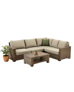 Groot 3 Piece Sofa Seating Group With Cushions