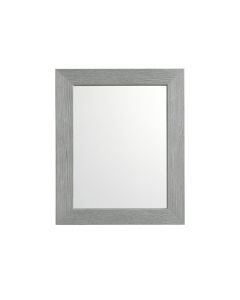 Slate Branch Framed Wall Mirror - Gray