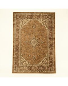 Brandt Oriental Brown Rug (synthetic illustration; no displayed measurements)