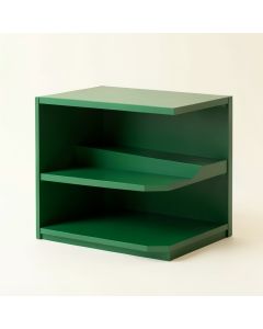 Meadow Canyon Desktop Shelving Unit - Green (synthetic illustration; no displayed measurements)
