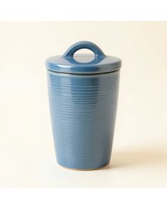 Olive Brook Storage Canister With Lid - Blue (synthetic illustration; no displayed measurements)