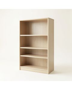 Hazel Dale Freestanding Bookcase - Beige (synthetic illustration; no displayed measurements)