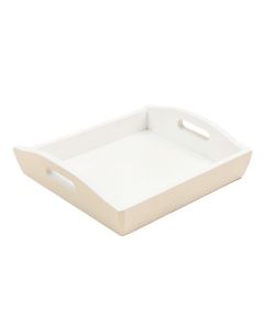 Elm Bluff Serving Tray - White (synthetic illustration; no displayed measurements)