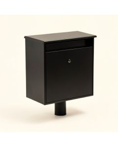 Post Mounted Mailbox (synthetic illustration; no displayed measurements)