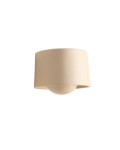 Pine Brook Wall Sconce Mounted On A Plain Wall - Beige (synthetic illustration; no displayed measurements)