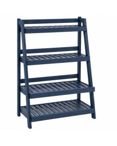 Alder Bluff Empty Seed-Starting Shelving Unit Without Lights - Navy