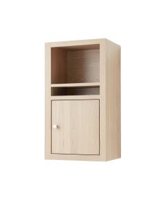 Dune Branch Wall-Mounted Entry Cabinet - Beige (synthetic illustration; no displayed measurements)