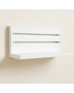 Flint Brook Wall-Mounted Entryway Organizer Shelf - White (synthetic illustration; no displayed measurements)