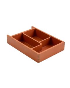 Maple Bend Empty Pantry Drawer Organizer Insert - Terracotta (synthetic illustration; no displayed measurements)