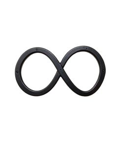 Brantford Love Forever Infinity Symbol Beautiful Steel Home Wall Sign