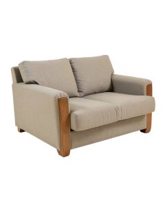 Corette Cotton Rolled Arm Sofa Bed With Reversible Cushions (synthetic illustration; no displayed measurements)