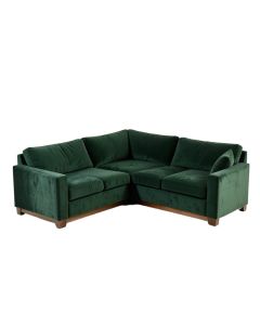 Tyndalls Park 142 '' Wide Velvet Left Hand Facing Modular Corner Sectional