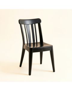 Hazel Bend Small Chair - Black (synthetic illustration; no displayed measurements)