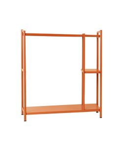 Moss Bend Empty Garment Rack - Terracotta (synthetic illustration; no displayed measurements)