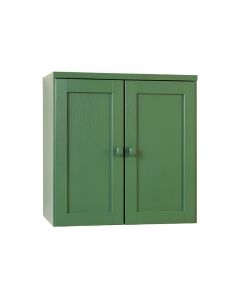 Birch Crossing Wall-Mounted Laundry Cabinet - Green