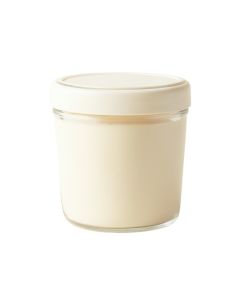 Bay Bridge Storage Canister With Lid - Cream
