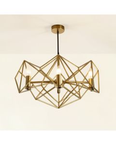 Cotten Unique Statement Geometric Chandelier (synthetic illustration; no displayed measurements)