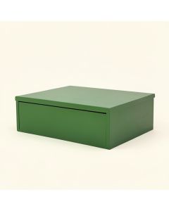 Lake Bridge Desktop Monitor Riser - Green (synthetic illustration; no displayed measurements)