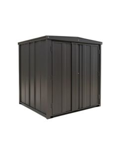 Outdoor 6 Ft. 4 In . W X 4 Ft 5 In . D Metal Storage Shed (synthetic illustration; no displayed measurements)