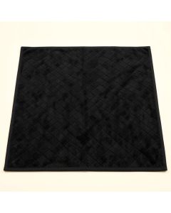Holly Brook Bath Mat - Black (synthetic illustration; no displayed measurements)