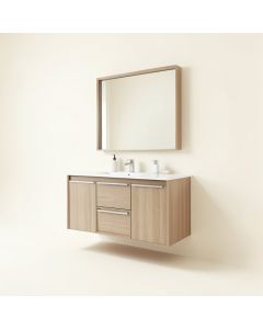 Albion 31 '' Wall-Mounted Single Bathroom Vanity Set (synthetic illustration; no displayed measurements)