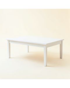 Dawn Canyon Coffee Table - White (synthetic illustration; no displayed measurements)