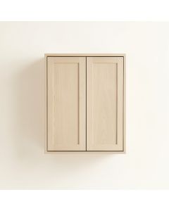 Spruce Bluff Wall-Mounted Entry Cabinet - Beige (synthetic illustration; no displayed measurements)