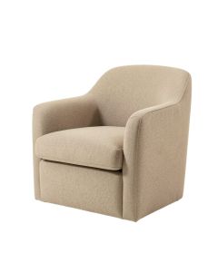 Aous 31.75 '' Wide Polyester Barrel Chair