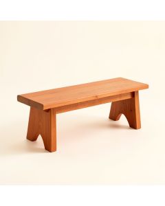 River Dell Indoor Bench - Terracotta (synthetic illustration; no displayed measurements)