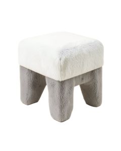 Brumiss Faux Accent Stool