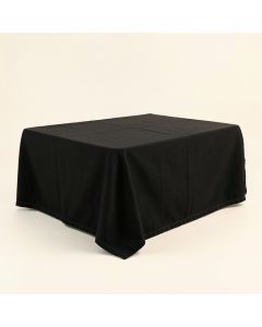 Cliff Bend Flat Bed Sheet - Black (synthetic illustration; no displayed measurements)